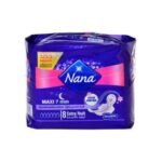 NANA - Serviette maxi extra nuit 8 pièces