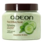 ODEON - FACE AND BODY SCRUB CUCUBER and MINT - 300 ml