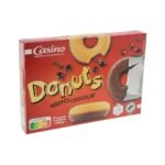 Casino - Donuts nappés chocolat x6 sachets individuels - 180 g