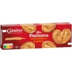 Casino - Les palmiers croustillants et feuillettés 2x6 palmiers - 100 g