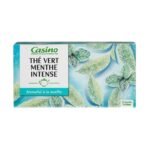 Casino - Thé vert menthe intense aromatisé à la menthe x25 sachets - 37,5 g
