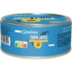 Casino - Thon entier à l'huile de tournesol - 160 g
