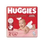 Huggies - Couches pour bébé taille 2 dès 4-6 kg x21 pièces
