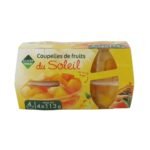 Leader Price - Coupelles de fruits de soleil - 4x113 g