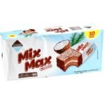 Leader Price - Mix max cocco x10 mini génoises fourrés à la noix de coco - 350 g