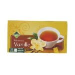 Leader Price - Thé noir saveur vanille x25 sachets - 45 g