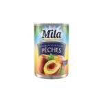 Mila - Demi-fruit au sirop léger pêches - 425 g
