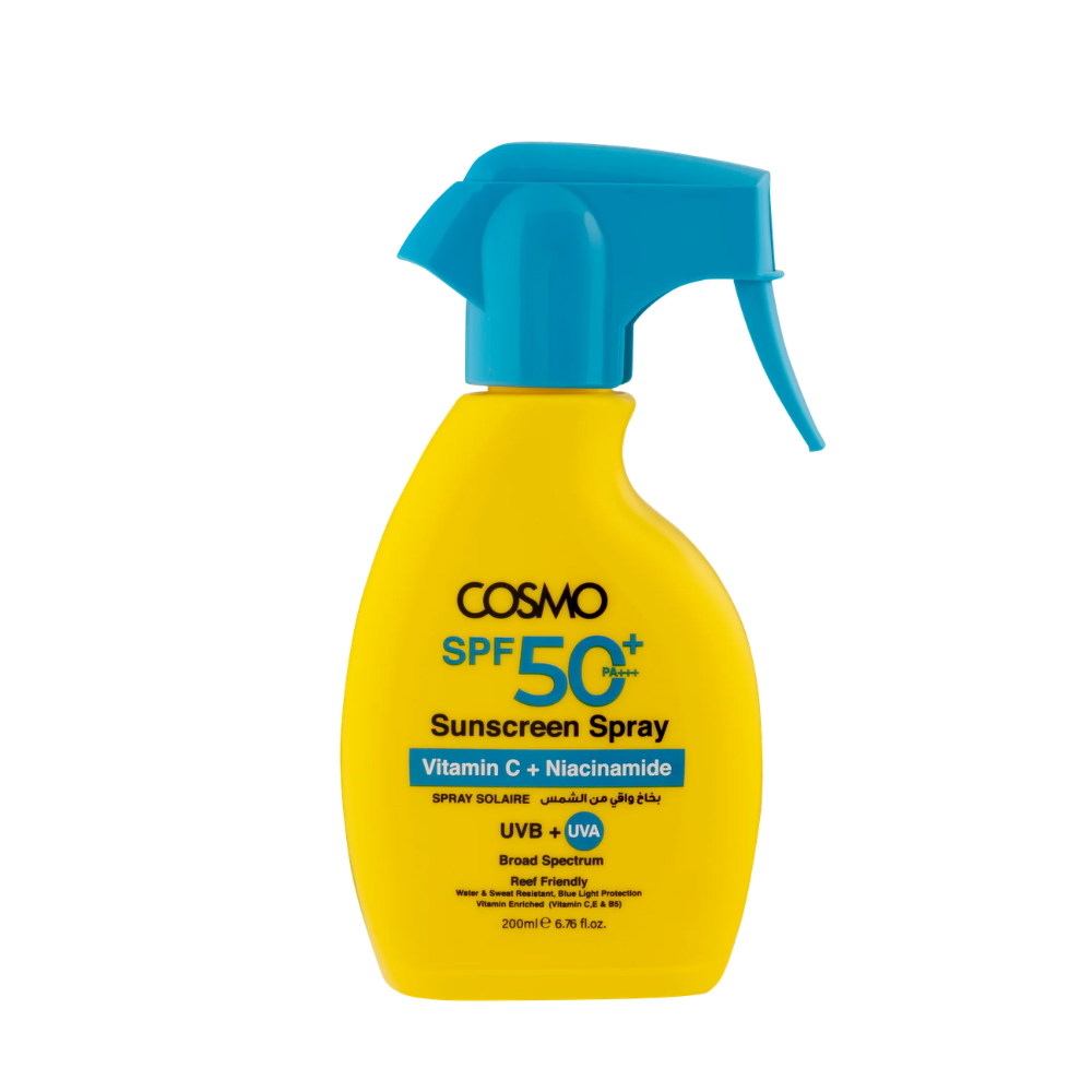 Cosmo - Spray solaire SPF 50+ Vitamine C Niacinamide - 200 ml - djibouti Cosmo - Spray solaire SPF 50+ Niacinamide - 200 ml - Image 1