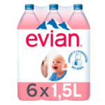 ⁦Eau Minérale Naturelle EVIAN - 1.5 L⁩ - الصورة ⁦2⁩