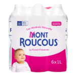 ⁦Eau Minérale Naturelle Mont Roucous - 1 L⁩ - الصورة ⁦2⁩