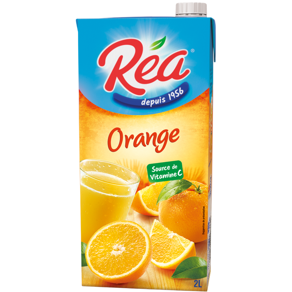 Réa - Jus Orange - 2 L djibouti Réa - Jus Orange - 2 L - الصورة 1
