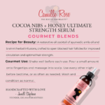 Camille Rose - Cocoa Nibs & Honey Growth Serum - 240 ml – Image 3
