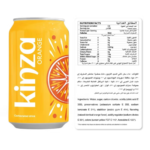 ⁦Kinza - Boisson gazeuse orange - 360 ml⁩ - الصورة ⁦2⁩